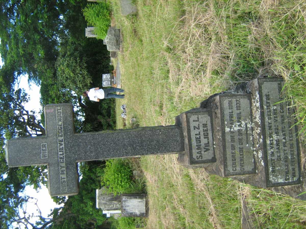 VILJOEN Samuel Z.L. 1901-1937