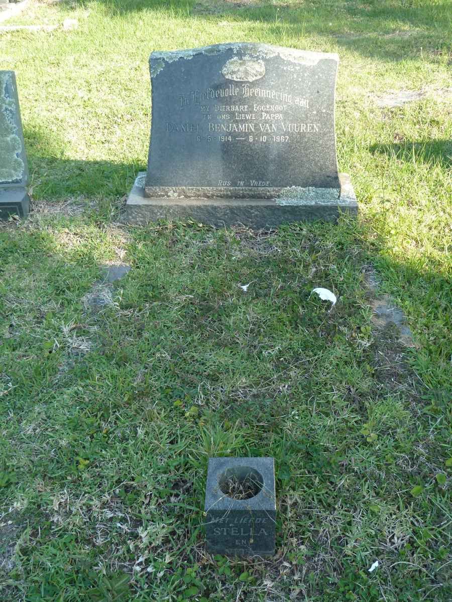 VUUREN Daniel Benjamin, van 1914-1967
