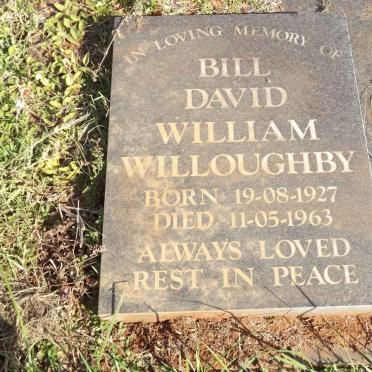 WILLOUGHBY David William 1927-1963