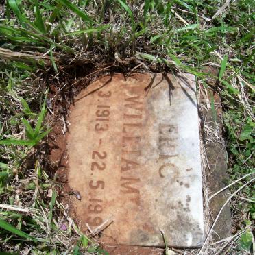 WILLIAM Eric 1919-199?
