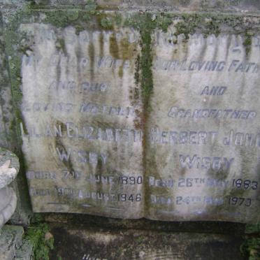 WISBY Herbert John 1883-1973 &amp; Lilian Elizabeth 1890-1946