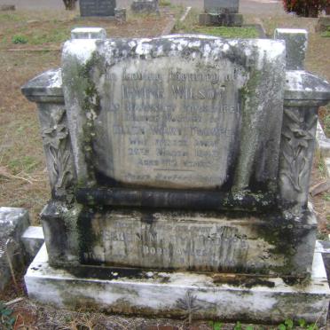 WILSON Irving -1942 &amp; Ellen Mary THORPE -1948