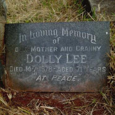 WILDE Alice Harriet -1944 :: PEENS Phyllis Joy -1965 :: NASH Gladys -1977 :: LEE Dolly -1978