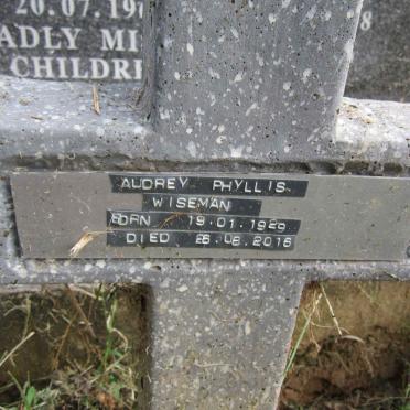 WISEMAN Audrey Phyllis 1929-2016