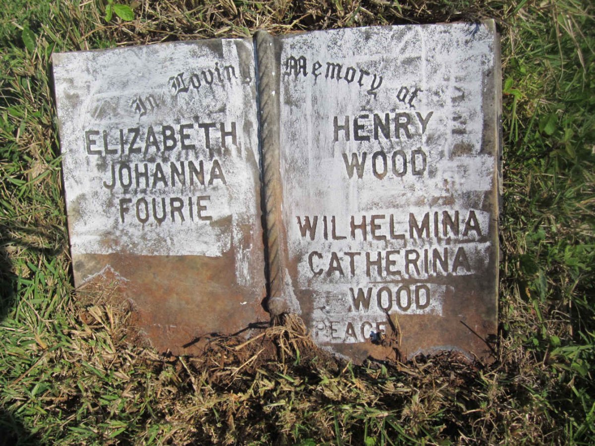 WOOD Henry &amp; Wilhelmina Catherina :: FOURIE Elizabeth Johanna - 1957