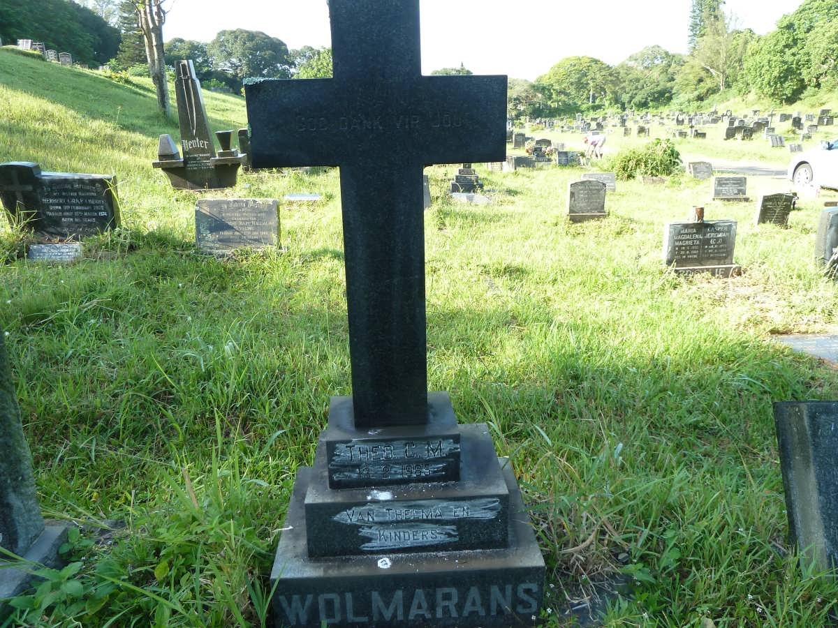 WOLMARANS Theo C.M. -1965