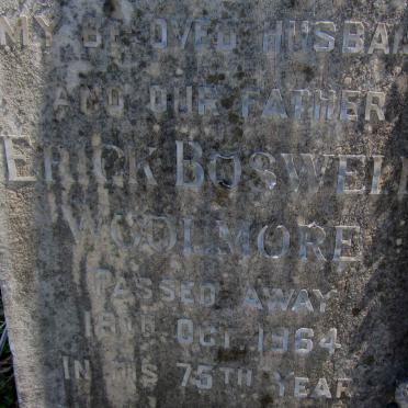 WOOLMORE Erick Boswell -1964