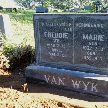 WYK Freddie, van 1946-1990 &amp; Marie 1937-1989