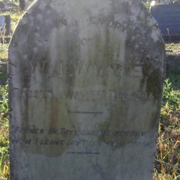 WYNNE W.J. -1923