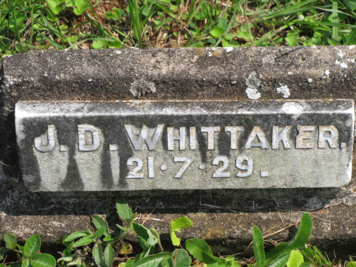 WHITTAKER J.D. -1929