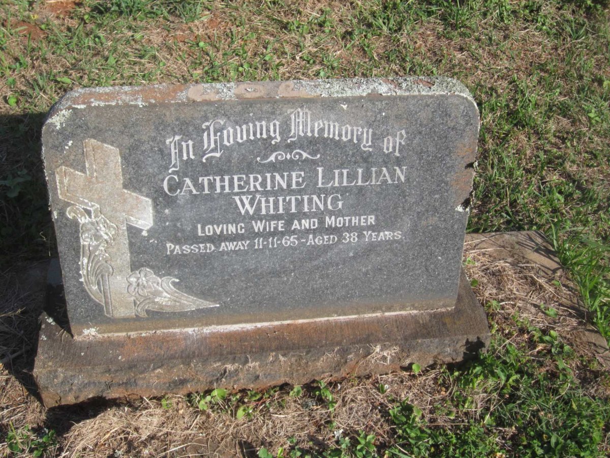 WHITING Catherine Lillian -1965