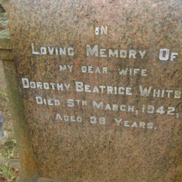WHITBY Dorothy Beatrice -1942