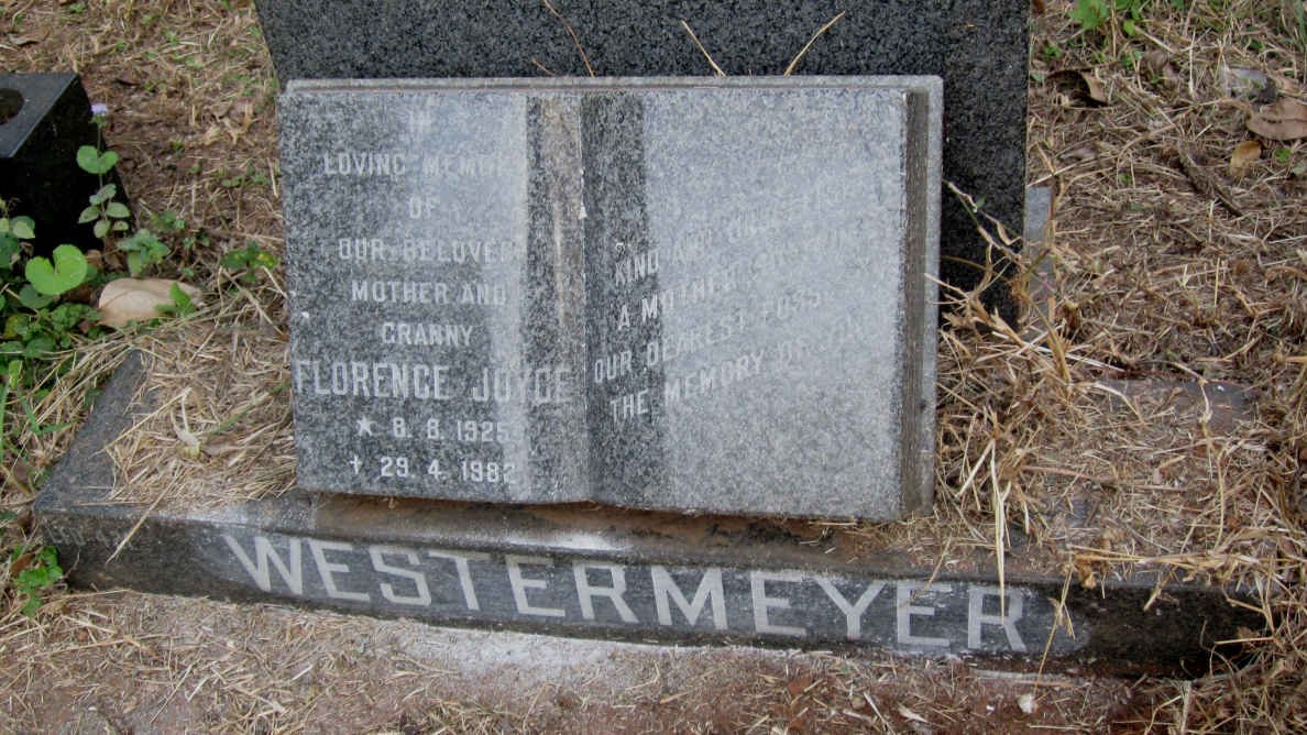 WESTERMEYER Florence Joyce 1925-1982