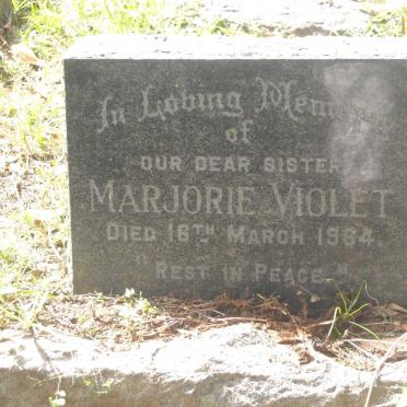 WESTON Marjorie Violet -1964