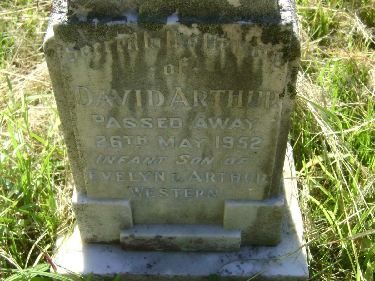 WESTERN David Arthur -1952