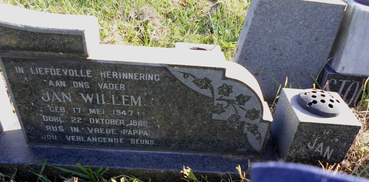 WESSELS Jan Willem 1947-1989