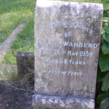 WANBLAD Annie -1939