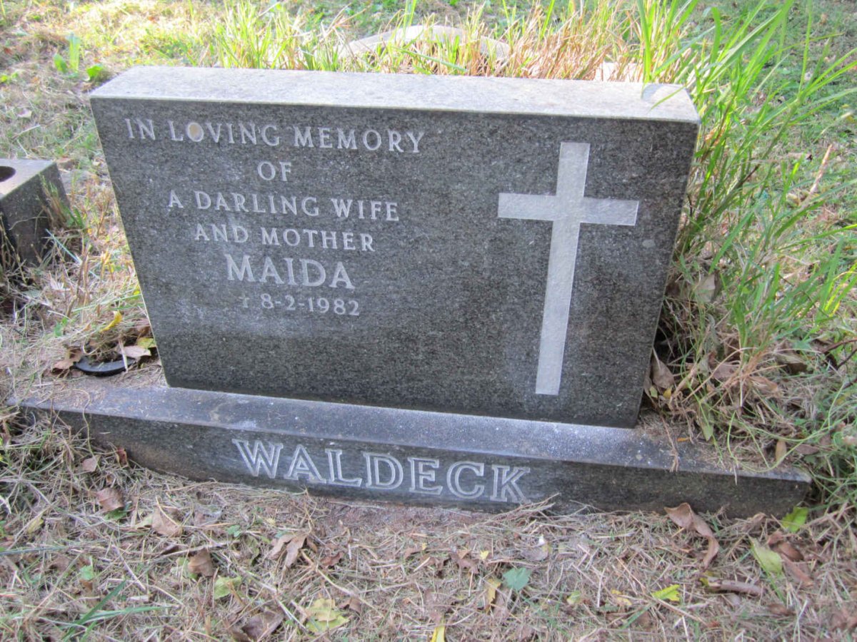 WALDECK Maida -1982