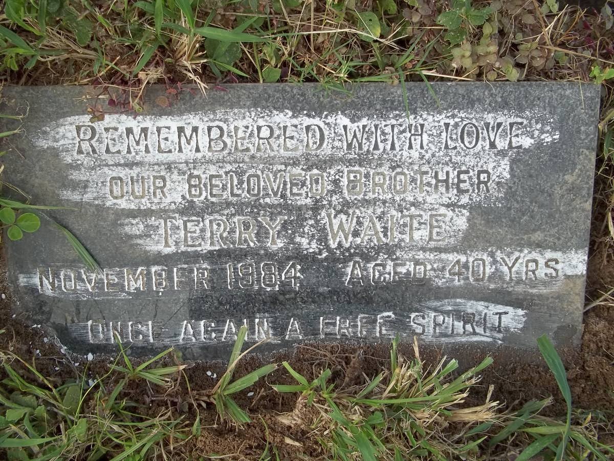 WAITE Ernest Arthur -1981 &amp; Mary Olive Muriel nee CLOKIE -1981 :: WAITE Terry -1984