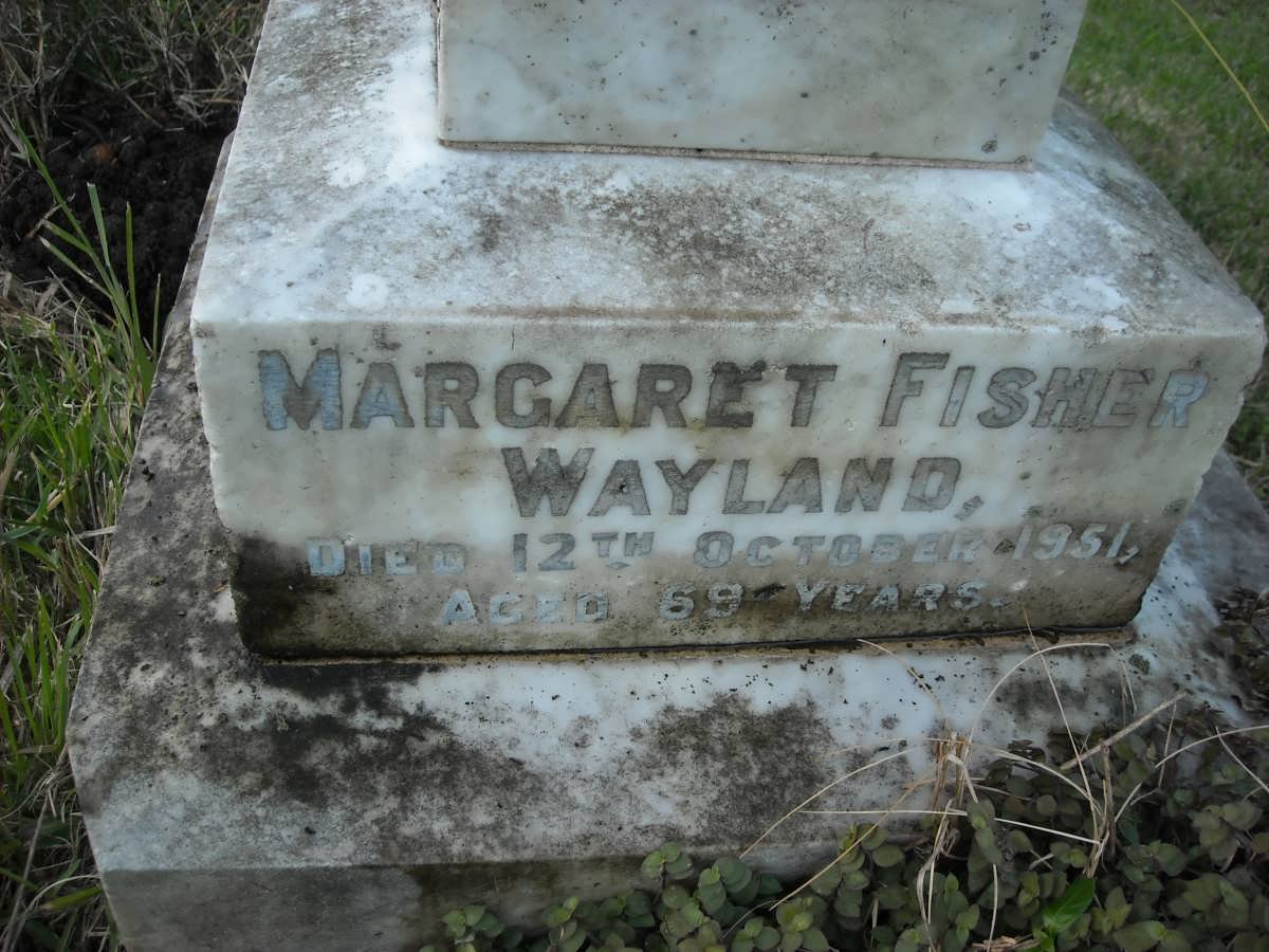 WAYLAND Emily Jane 1856-1929 :: PURDON Thelma Wayland -1946