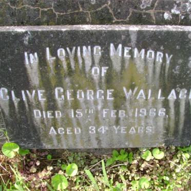 WALLACE Clive George -1966