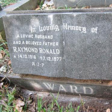 WARD Raymond Ronald 1916-1977