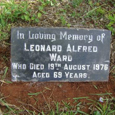 WARD Leonard Alfred -1976