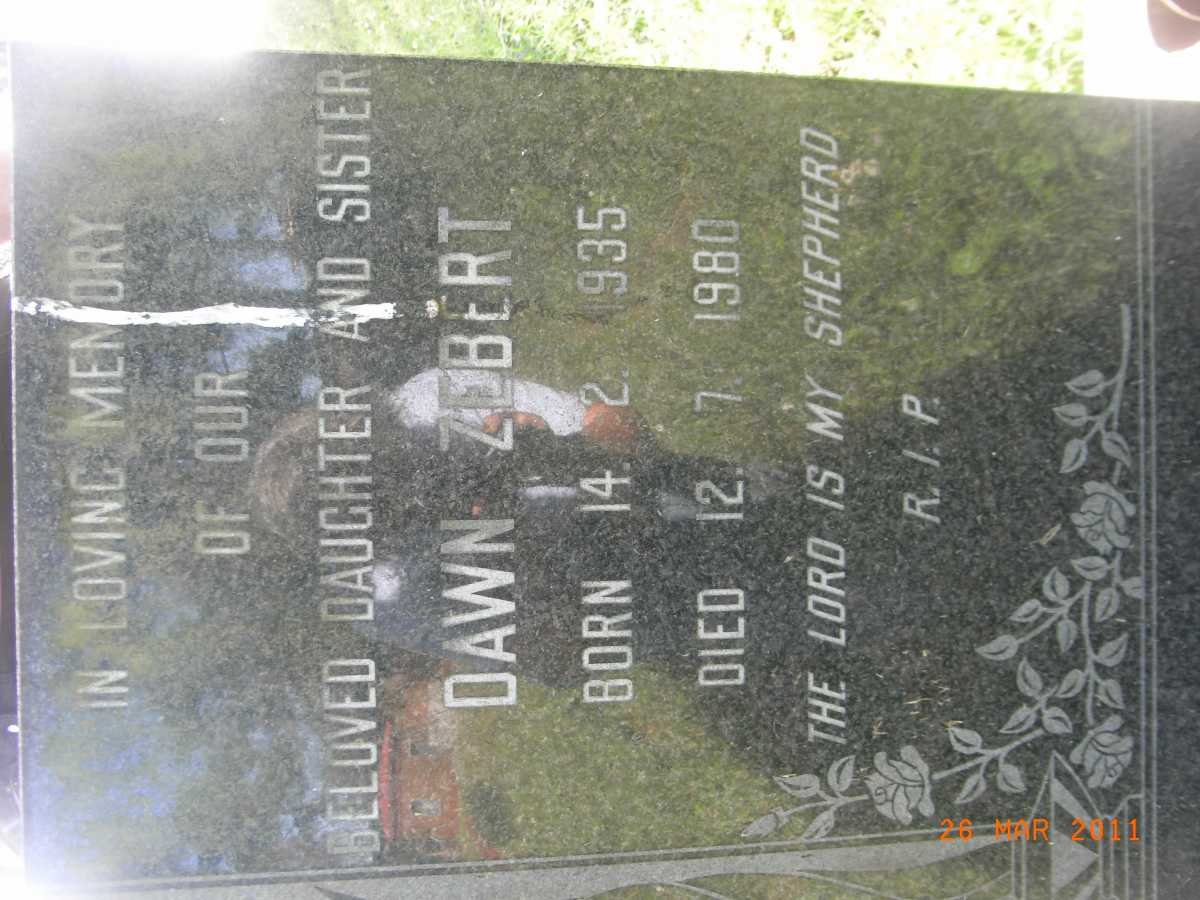 ZEBERT Dawn 1935-1980
