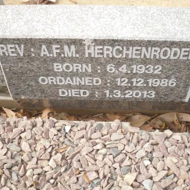 HERCHENRODER A.F.M. 1932-2013