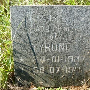 ? Tyrone 1937-1991