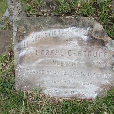 ? Theresé Gertrude -1963