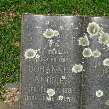? Johannes Andries 1891-1968