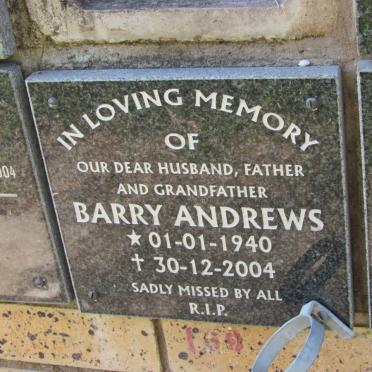 ANDREWS Barry 1940-2004