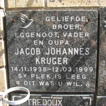 KRUGER Jacob Johannes 1938-1999