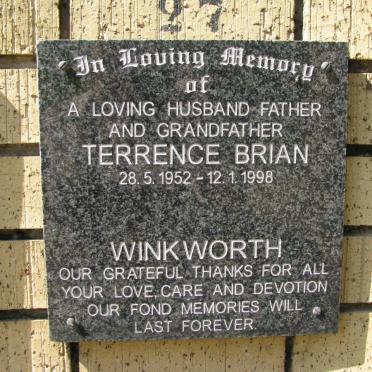 WINKWORTH Terrence Brian 1952-1998