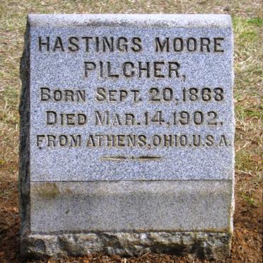 PILCHER Hastings Moore 1868-1902