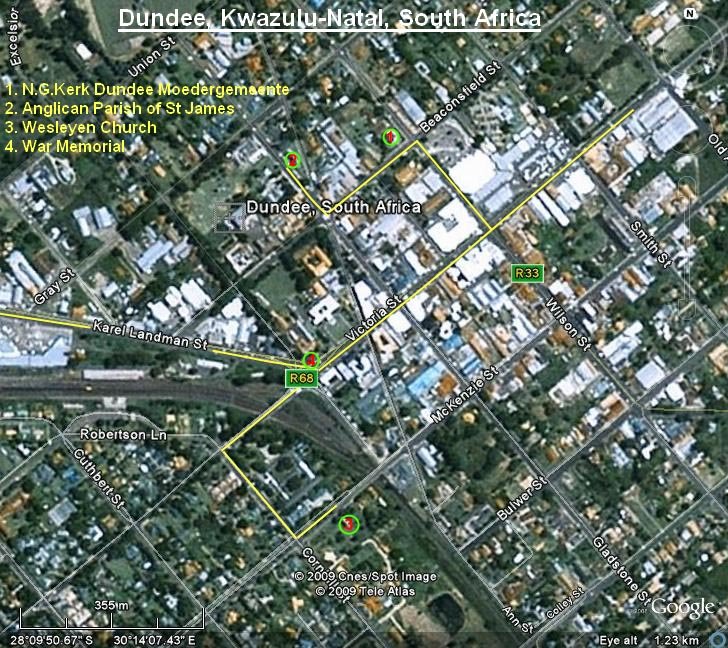 2. Dundee Map