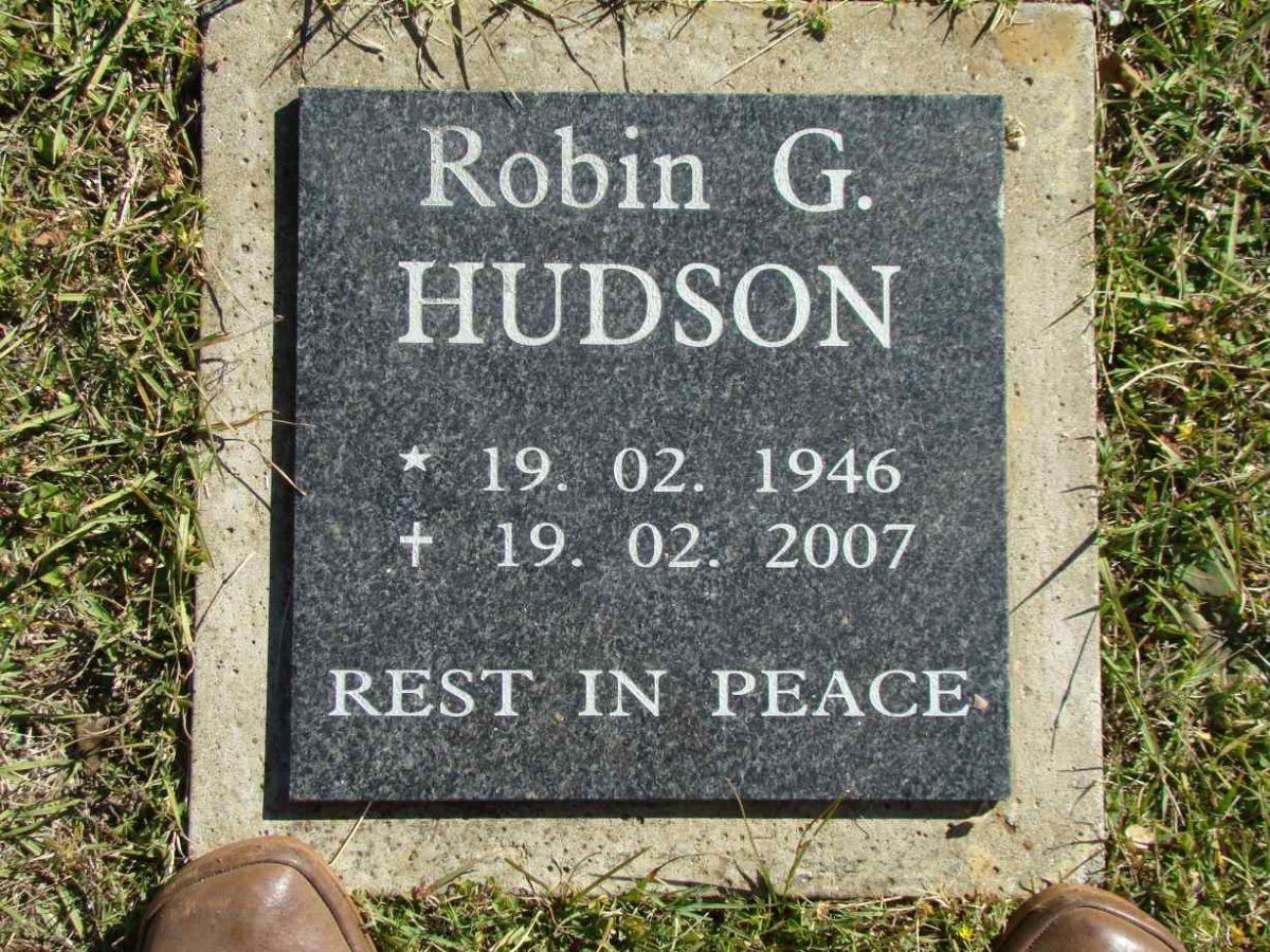 HUDSON Robin G. 1946-2007