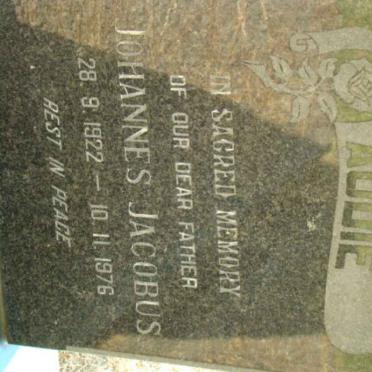 AUDIE Johannes Jacobus 1922-1976