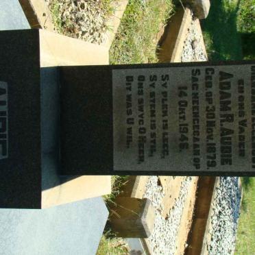 AUDIE Adam R. 1879-1946