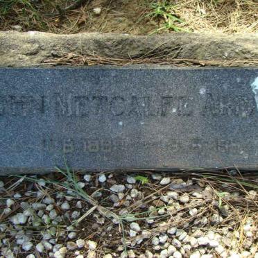 ABRAHAM John Metcalfe 1899-