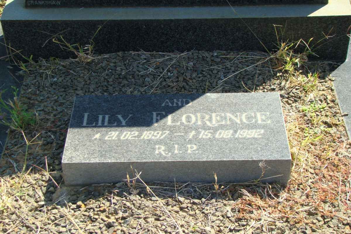 ARNOLD Lily Florence 1897-1992