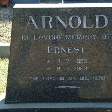 ARNOLD Ernest 1895-1983