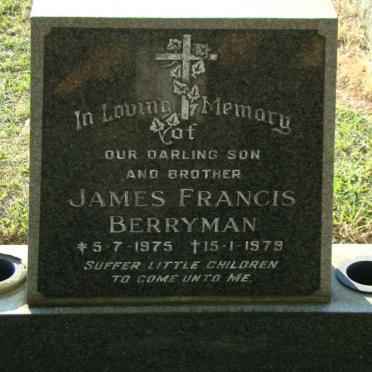 BERRYMAN James Francis 1975-1979