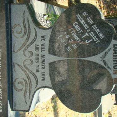 BARRON T.J. 1958-1992