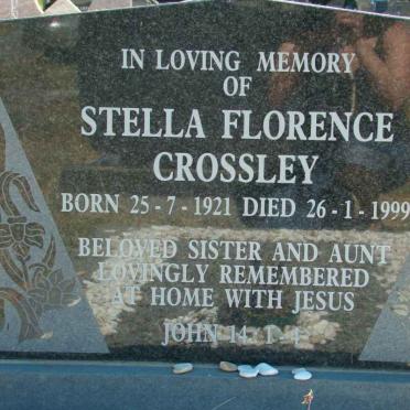 CROSSLEY Stella Florence 1921-1999