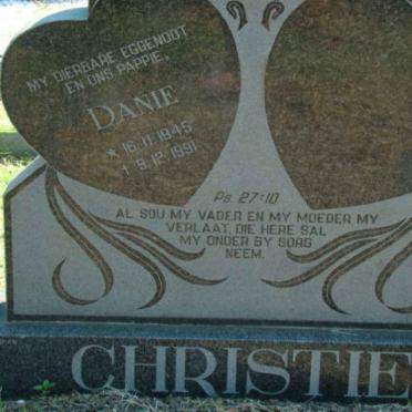 CHRISTIE Danie 1945-1991