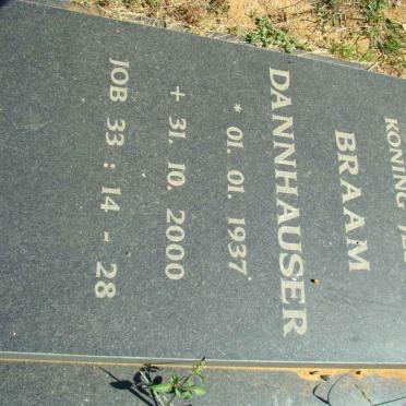 DANNHAUSER Braam 1937-2000
