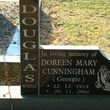 DOUGLAS Doreen Mary Cunningham 1914-2002