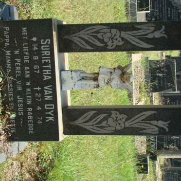 DYK Surietha, van 1967-1974